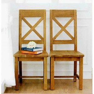 Ghế Nan - X : Gỗ Sồi - Mặt Ghế Gỗ